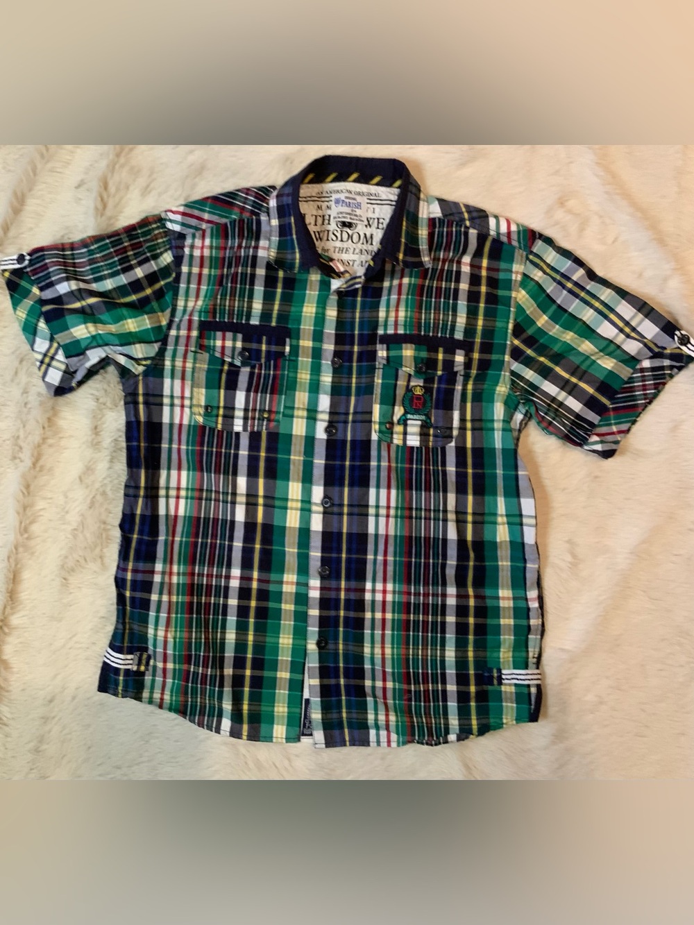 Parish Nation Short Sleeve Men’s Large